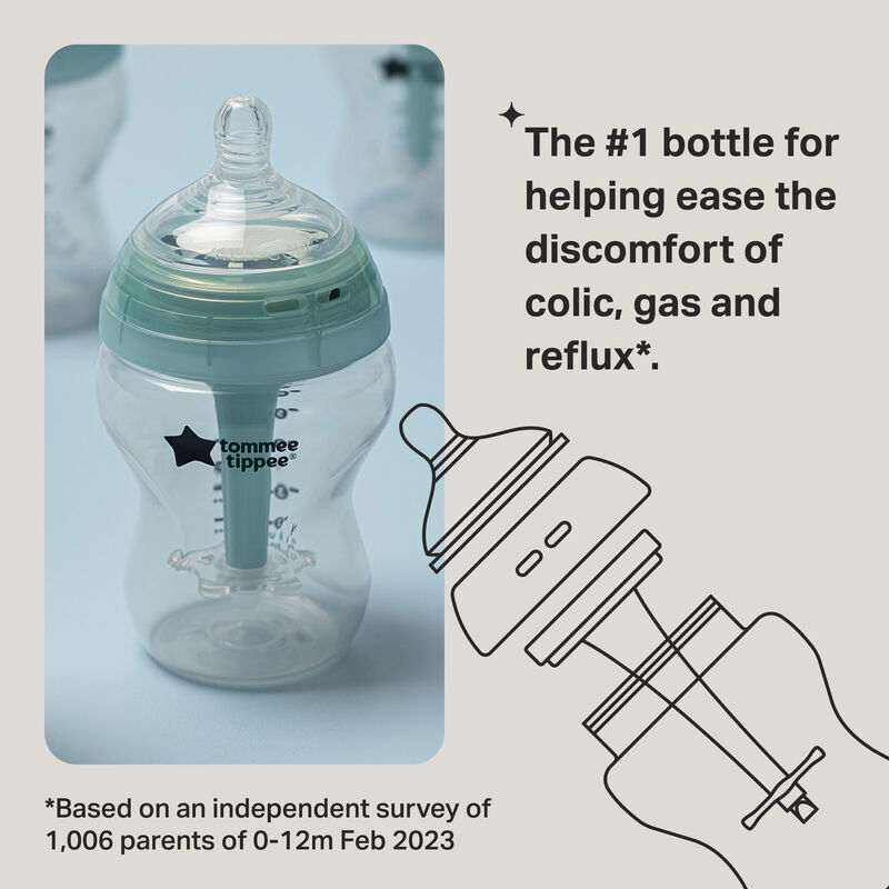 شیشه شیر آنتی کولیک 260 میل Advanced Anti-Colic تامی تیپی Tommee Tippee gallery3