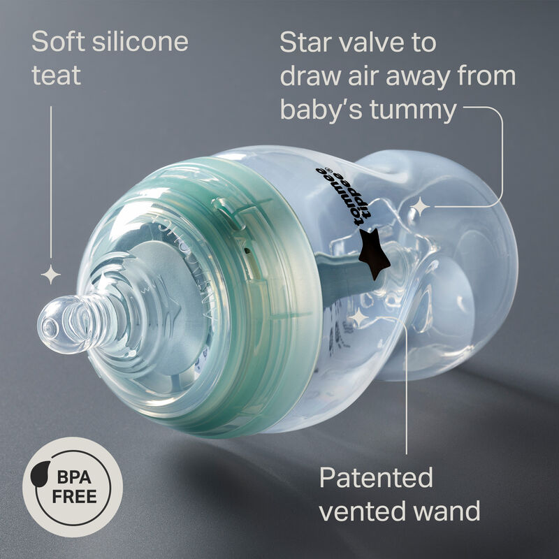 ست آغازین آنتی کولیک تامی تیپی Tommee Tippee Advanced Anti-Colic Starter Kit gallery2