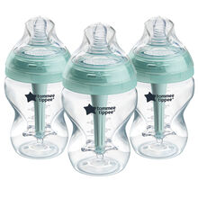 پک 3 عددی شیشه شیر آنتی کولیک 260 میل تامی تیپی Tommee Tippee Advanced Anti-Colic gallery0