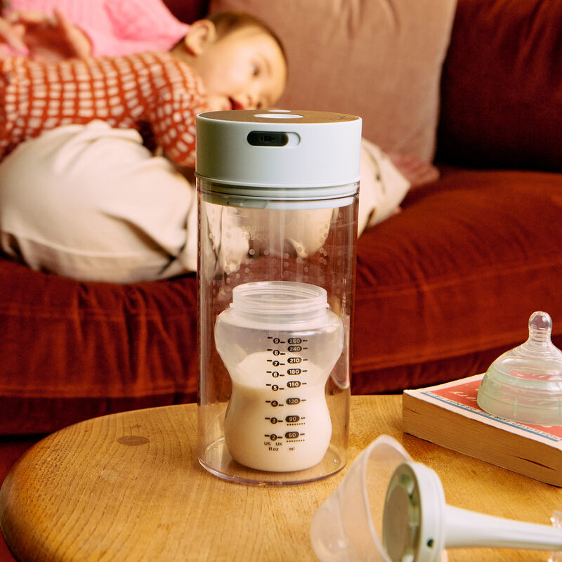 دستگاه خارج کننده هوای شیشه شیر ضدنفخ تامی تیپی Tommee Tippee Colic Soothe Milk Air Remover gallery2