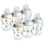 شیشه شیر 260 میل طرح دار Natural Start تامی تیپی Tommee Tippee پک 6 عددی thumb 1