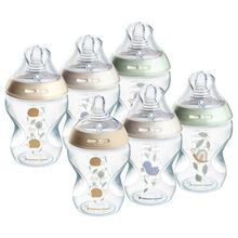 شیشه شیر 260 میل طرح دار Natural Start تامی تیپی Tommee Tippee پک 6 عددی gallery0