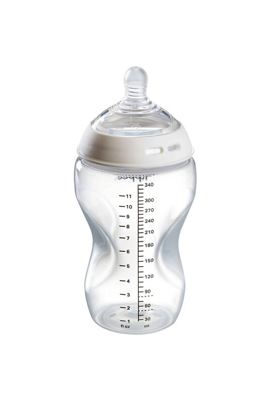 شیشه شیر 340 میل Natural Start طلقی تامی تیپی Tommee Tippee gallery1