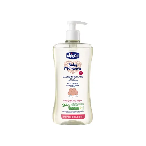شامپو سر و بدن میسلار چیکو 500 میل Chicco BM Micellar Shampoo & Body Wash