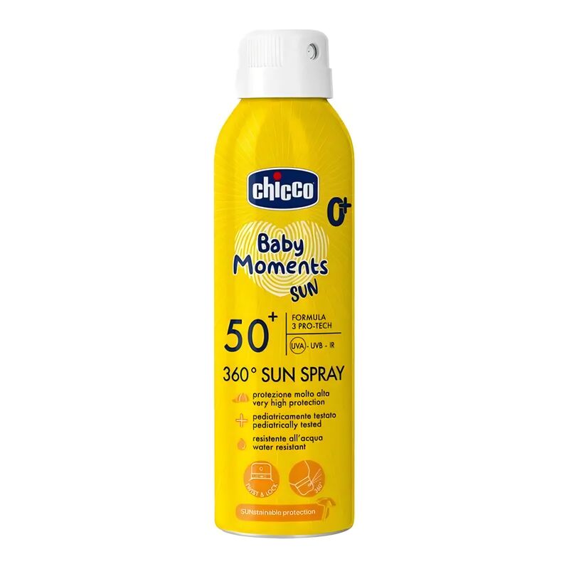 اسپری ضدآفتاب کودک +SPF50 چیکو 150 میل +Chicco 360 Sun Spray SPF50 gallery0