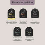 سرشیشه تامی تیپی +6m مدل Natural Start Fast Flow پک 2 عددی Tommee Tippee thumb 7