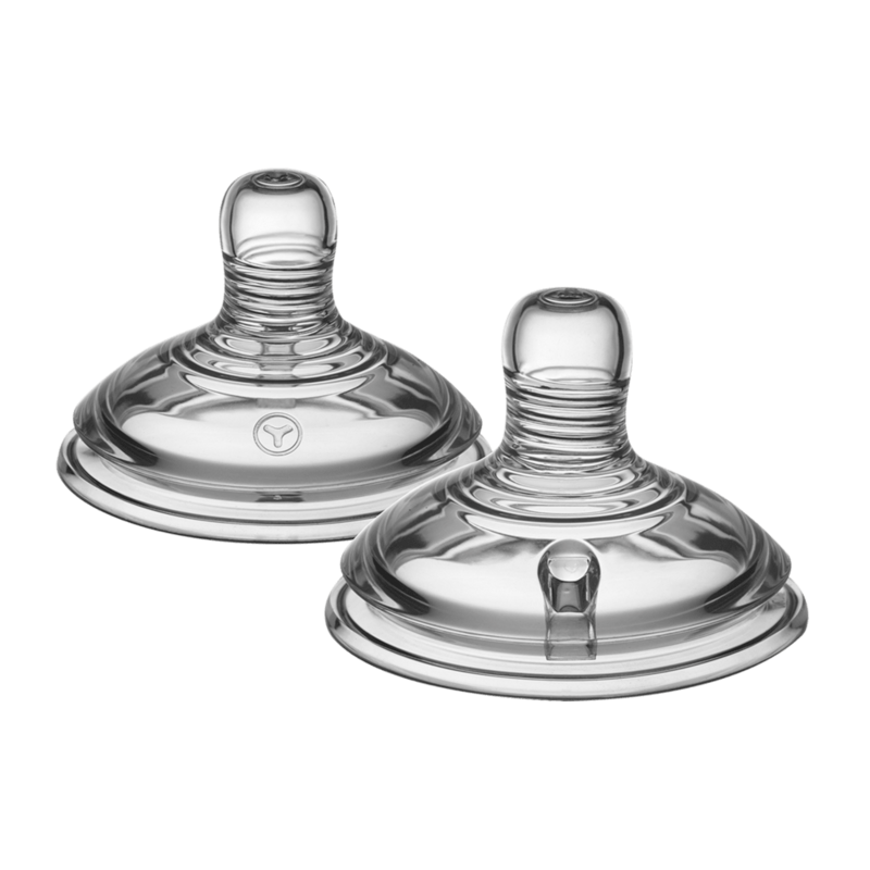 سرشیشه تامی تیپی +6m  مدل (Natural Start Thicker Feed (Y-Cut پک 2 عددی Tommee Tippee gallery0