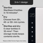 دستگاه استریل خشک کن و نگهدارنده UV تامی تیپی Tommee Tippee Ultra UV Steriliser thumb 4