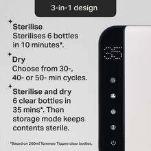 دستگاه استریل خشک کن و نگهدارنده UV تامی تیپی Tommee Tippee Ultra UV Steriliser gallery3