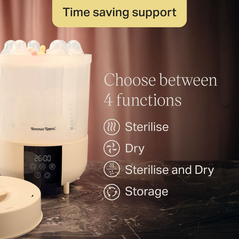 دستگاه استریل و خشک کن برقی تامی تیپی Tommee Tippee QuickDry Steriliser gallery5