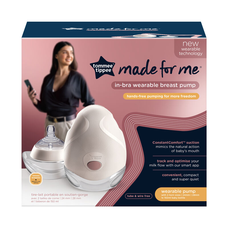 شیردوش برقی پرتابل (پوشیدنی) تامی تیپی Tommee Tippee Wearable Breast Pump gallery0