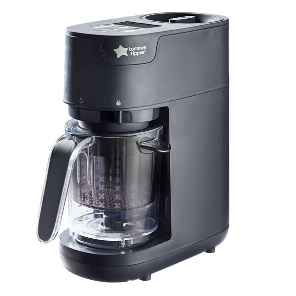 غذا ساز 6 کاره تامی تیپی مشکی Tommee Tippee Quick Cook 6-in-1 Baby Food Maker