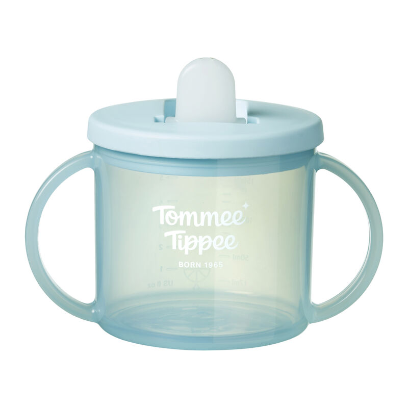 لیوان آموزشی +4M کودک تامی تیپی مدل Everyday First Sip آبی 190 میلی لیتر Tommee Tippee gallery0
