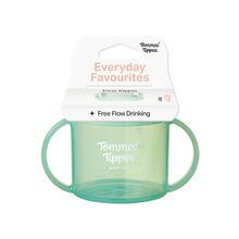 لیوان آموزشی +4M کودک تامی تیپی مدل Everyday First Sip سبز 190 میلی لیتر Tommee Tippee gallery0